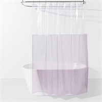 Colorblock Purple Shower Curtain