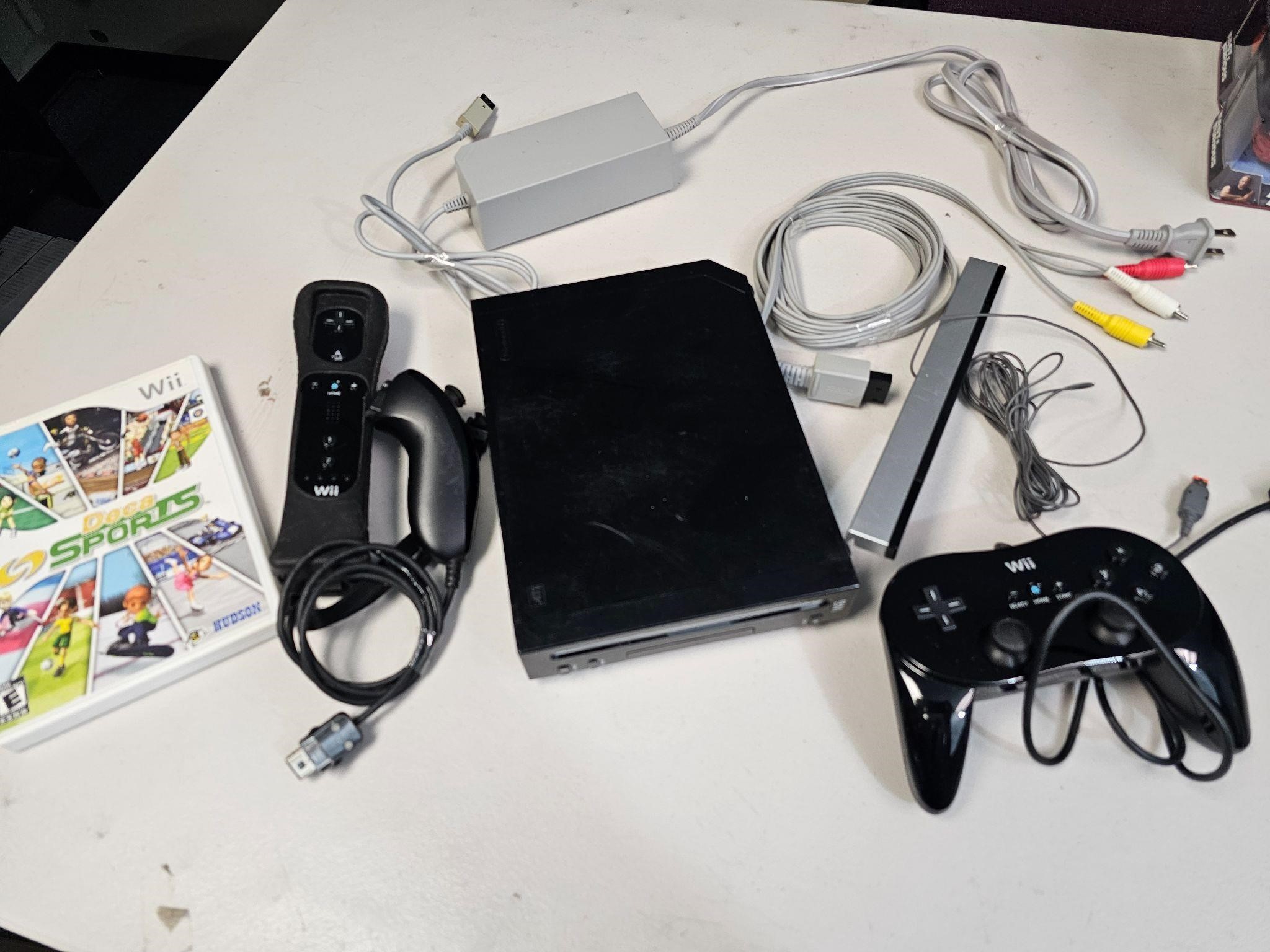 Black Nintendo Wii