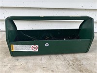 Green Metal Tool Tote