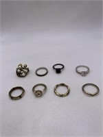RING LOT OF 8