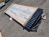 (30) Pcs 96" 22Ga Steel Cladding