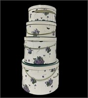 (4) Vintage Hat Boxes