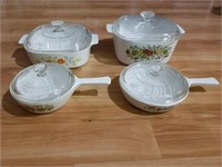 Corning Ware Dishes w/ Lids