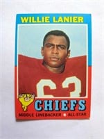 1971 Topps Willie Lanier Card #114