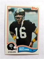 1982 Topps Mark Malone Steelers RC Rookie Card 215