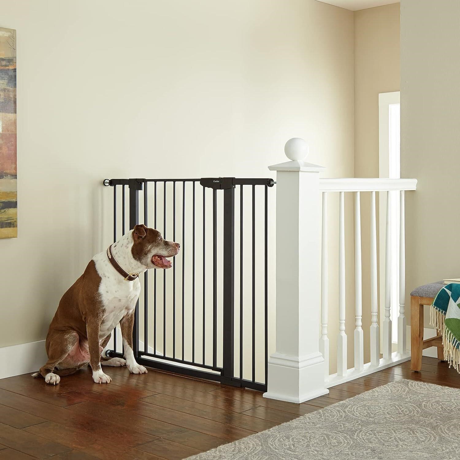 Cumbor 36 Extra Tall Baby Gate for Dogs and Kids w