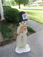 Christmas Snowman Yard Display
