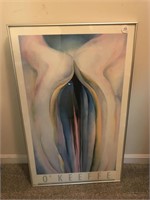 Framed O’Keeffe Artwork