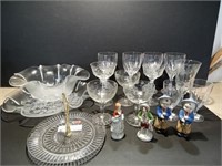 Glassware and Serving Pieces Lot