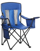 AMAZON BASICS PORTABLE CAMPING CHAIR WITH 4-CAN