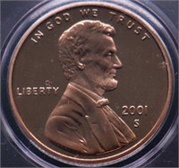 2001 S PROOF LINCOLN CENT