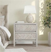 Thea Contemporary Nightstand With Integrated