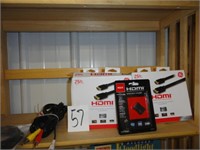 HDMI cables & more-new