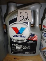 Vavoline 10 W-30 5 qt full