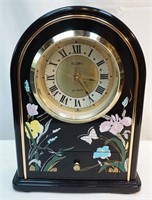 Elgin Asian Style Plastic Mantle Clock