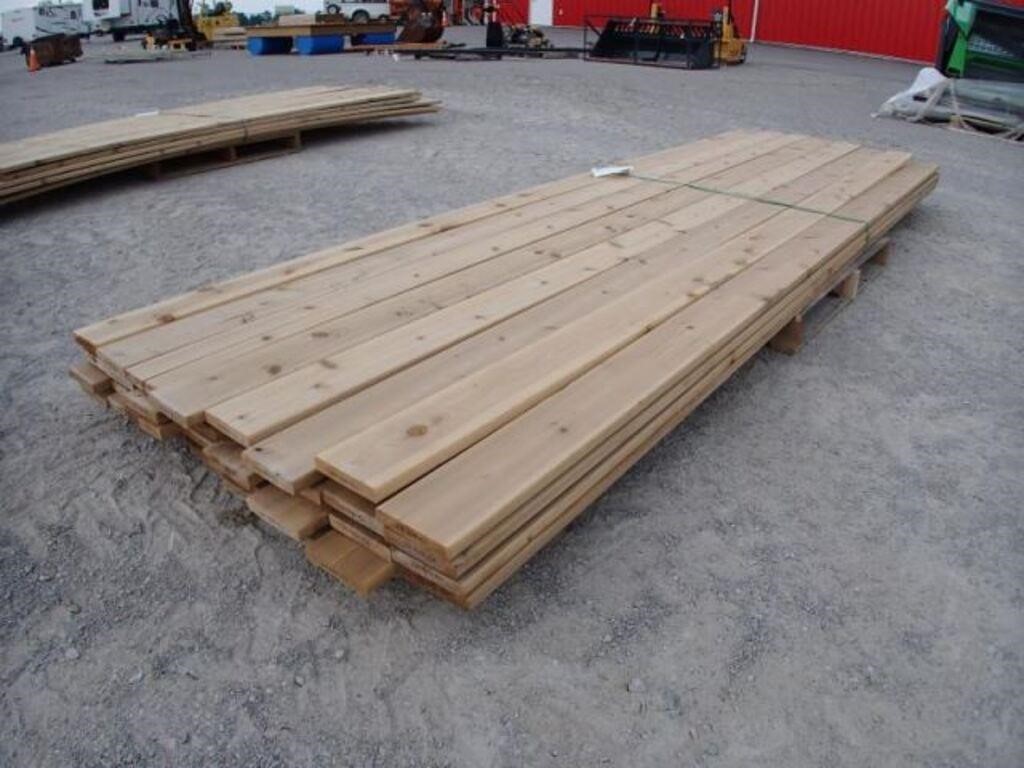 Qty Of 5/4 In. x 6 In. x 12 Ft. Low Grade Western