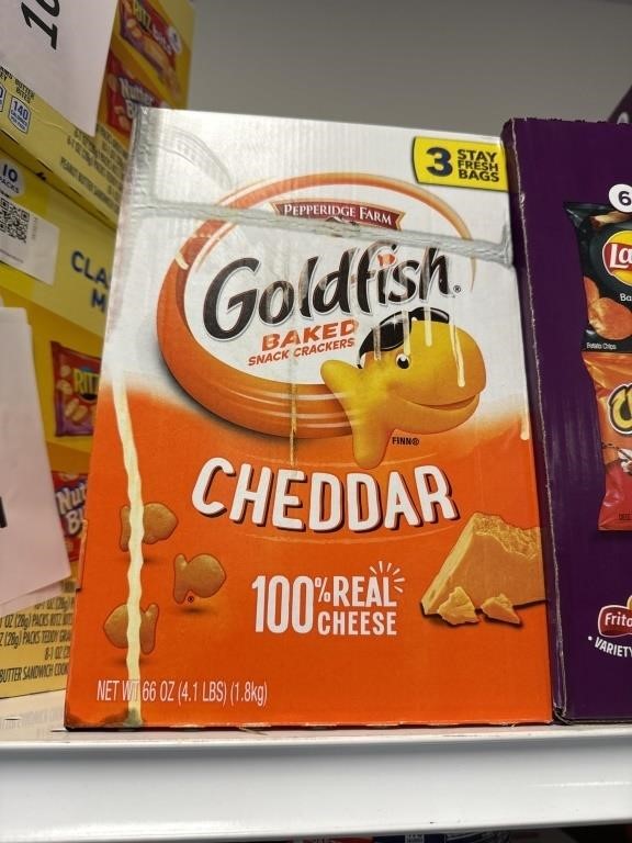 Goldfish chedder 3 bags