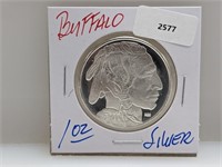 1oz .999 Silver Buffalo Round