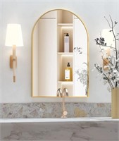 NEUWEABY Wall Mounted Mirror, Arched Wall Mirror