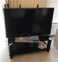 Samsung TV and stand