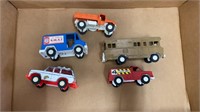 Lot of Tootsie Toy Vehicles