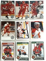 117 cartes de hockey 1984 et +, en très bon état