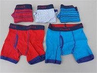 F1) (5) New Boys Boxer Briefs Small