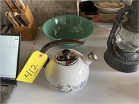 Teapot, Vista Bowl