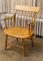 Spindle Back Pine Armchair