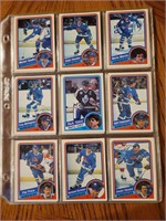 (9) 84-85 OPC Hockey Cards