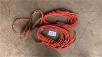 Jumper cables, 2 extension cords