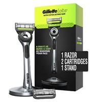 GilletteLabs Exfoliating Razor by Gillette + 2 Raz