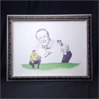 Arnold Palmer (signed) Print by R. Trimmer 533/100