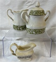 Sterling Colonel Tea Set Dirty