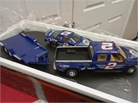 Rusty Wallace truck trailer car display with box