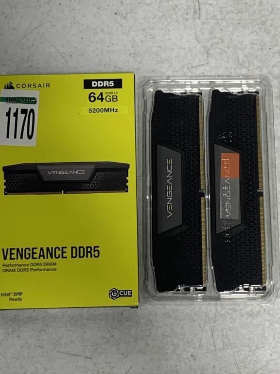 CORSAIR VENGEANCE DDR5 64GB 5200MHZ