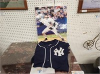 DEREK JETER JERSEY AND PICTURE