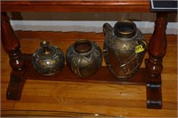 459: (3) Pc Vase Decor