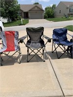 Foldable chairs