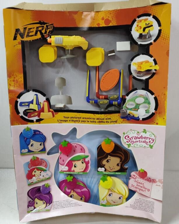 1pc Nerf & Strawberry Shortcake Toys & Display