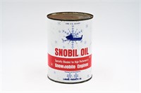 SNOBIL SNOWMOBILE MOTOR OIL U.S. QT CAN