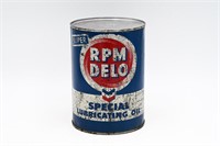 RPM DELCO MOTOR OIL U.S. QT CAN