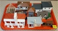 Lot of Assorted HO Scale Buildings