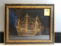 THE GOLDEN HIND PURE GOLD ON STERLING SILVER