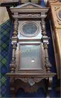 ANTIQUE CLOCK CASE - WALL HANGING