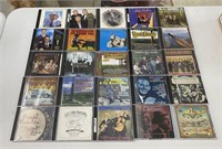 Lot of (25) Bluegrass CD's