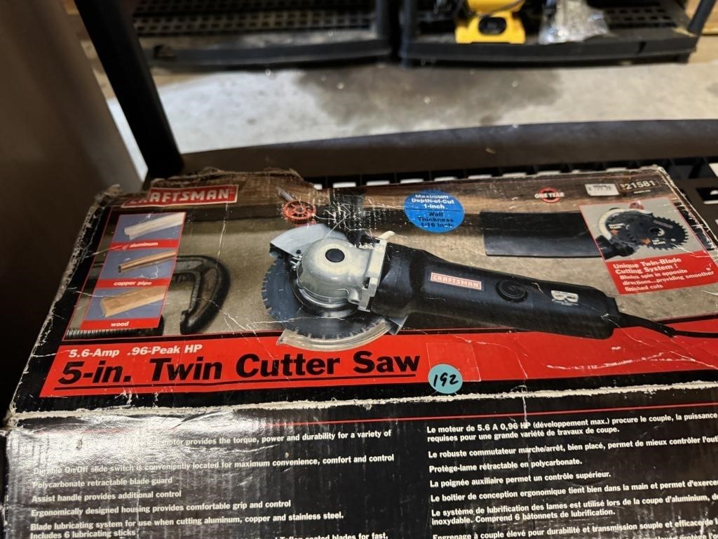 TWIN CUTTER SAW