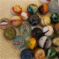 Antique & Vintage Mixed Lot Marbles Nice!