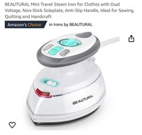 BEAUTURAL Mini Travel Steam Iron