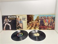 The Beatles/Elvis  Vinyl LP’s. Good Playable
